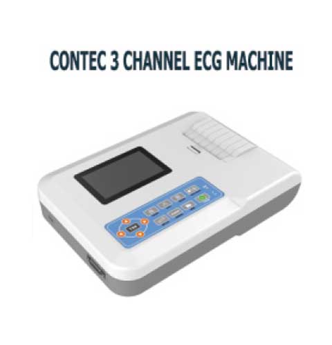 Contec 3 Channel ECG Machine