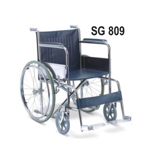 Folding Wheel Chair (Manual Type)