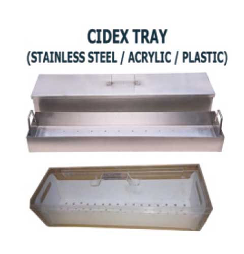 Cidex Tray