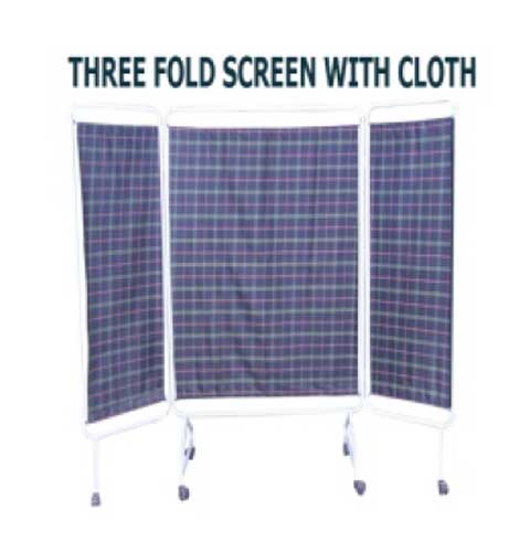 Three Fold Screen with Cloth