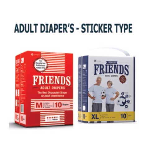 Adult Diapers - Sticker Type